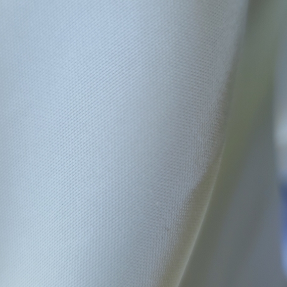 Leslie Fay wool blend cream puffy sleeve coat size 12 vintage - Picture 9 of 10